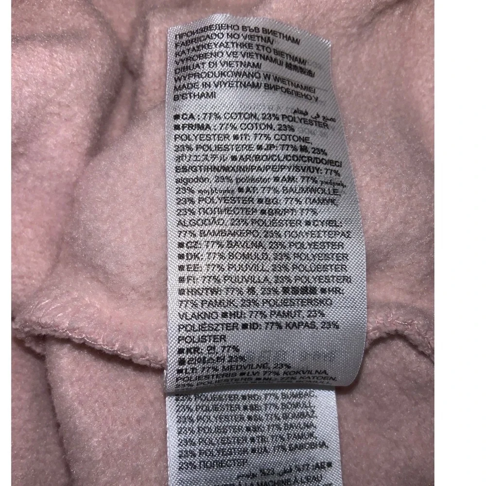 GAP Kids Pink Crewneck‎ Sweatshirt Glitter Embellished Casual Size M 8